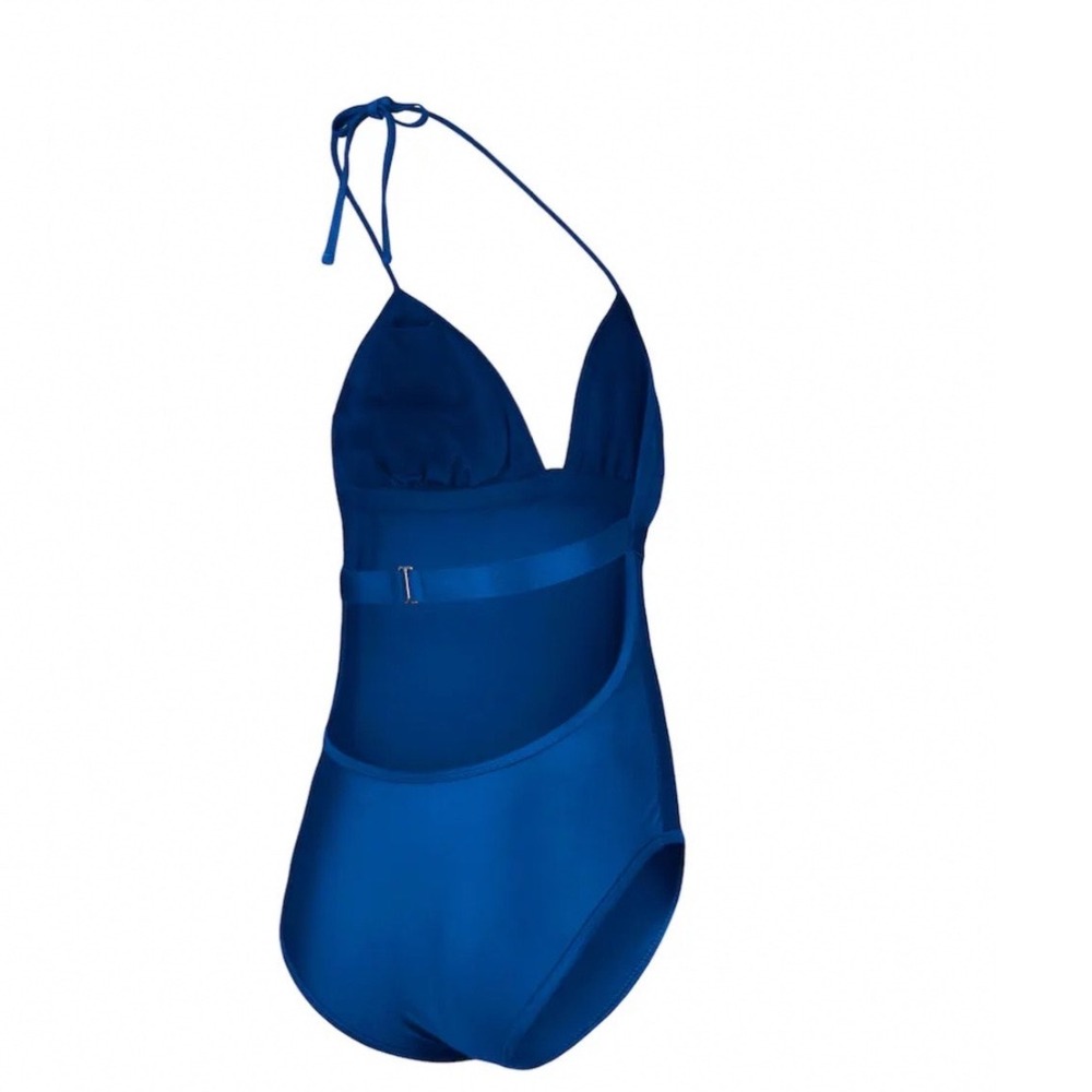 Los Angeles Dodgers G-III 4Her Carl Banks Women Full Count One-Piece Swimsuit L - Picture 3 of 5